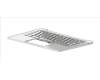 HP TOP COVER nSDC W KB SNW FR para HP Chromebook 14a-na0000