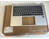 HP SPS-TOPCOVER W/KB BL SR PVCY para HP Elite 830 x360 G10