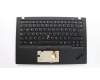 Lenovo 01YR659 MECH_ASM GRP_KBD_Bzl_LAS,FPR_NFC,BK,SUN