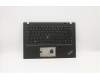 Lenovo MECH_ASM Ccov,BEL,BLKBD,FPR,BK,SRX para Lenovo ThinkPad T490 (20N2/20N3)