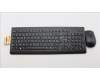 Lenovo KYB_MOUSE WL KM Calliope BK ARA/FRA para Lenovo ThinkCentre M70q Gen 4 (12E3)