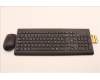 Lenovo KYB_MOUSE WL KM Calliope BK BEL ENG para Lenovo ThinkCentre M70q Gen 4 (12E3)