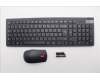 Lenovo KYB_MOUSE Eos3 2.4G KM BLK AR_FR para Lenovo ThinkCentre M70q Gen 6 (13HE)