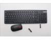 Lenovo KYB_MOUSE Eos3 2.4G KM BLK FR para Lenovo ThinkCentre M70q Gen 6 (13HE)