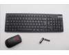 Lenovo KYB_MOUSE Eos3 2.4G KM BLK SW_F_G para Lenovo ThinkCentre M70q Gen 6 (13HE)