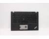Lenovo MECH_ASM CCov BL KBD BUL UK(LTN)BK FPR para Lenovo ThinkPad T14s (20T1/20T0)