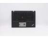 Lenovo MECH_ASM CCov BL KBD DEN UK(LTN)BK FPR para Lenovo ThinkPad T14s (20T1/20T0)