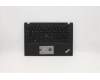 Lenovo MECH_ASM CCov BL KBD GER UK(SNX)BK FPR para Lenovo ThinkPad T14s (20T1/20T0)