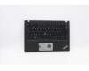 Lenovo MECH_ASM CCov BLKB DEN UK(SNX)BK FPR_NFC para Lenovo ThinkPad T14s (20T1/20T0)