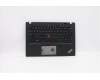 Lenovo MECH_ASM Ccov BKLT KBD BUL UK(SRX)BK FPR para Lenovo ThinkPad T14s Gen 1 (20UH/20UJ)