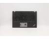 Lenovo MECH_ASM Ccv BLTKBD CZE/SLK UK(SRX)BK FP para Lenovo ThinkPad T14s Gen 1 (20UH/20UJ)