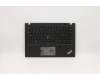 Lenovo MECH_ASM Ccov BKLT KBD NOR UK(LTN)BK FPR para Lenovo ThinkPad T14s Gen 1 (20UH/20UJ)