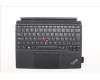 Lenovo MECH_ASM Backlit KB BRL FPR Black para Lenovo ThinkPad X12 Detachable (20UW/20UV)