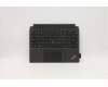 Lenovo MECH_ASM Backlit KB Bulgarian FPR Black para Lenovo ThinkPad X12 Detachable (20UW/20UV)