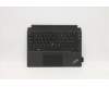 Lenovo MECH_ASM Backlit KB Danish FPR Black para Lenovo ThinkPad X12 Detachable (20UW/20UV)