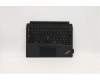 Lenovo MECH_ASM Backlit KB Japanese FPR Black para Lenovo ThinkPad X12 Detachable (20UW/20UV)
