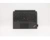 Lenovo MECH_ASM Backlit KB Slovenian FPR Black para Lenovo ThinkPad X12 Detachable (20UW/20UV)