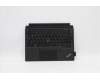 Lenovo MECH_ASM Backlit KB Turkish FPR Black para Lenovo ThinkPad X12 Detachable (20UW/20UV)