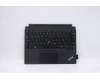 Lenovo MECH_ASM Backlit KB Icelandic FPR Black para Lenovo ThinkPad X12 Detachable (20UW/20UV)