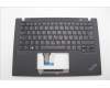 Lenovo MECH_ASM KBD W/C ITA BKLT(CHY) UKWWBK para Lenovo ThinkPad T14s Gen 2 (20XF/20XG)