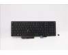 Lenovo MECH_ASM KBD FRA BKLT (TRA) BLK para Lenovo ThinkPad P17 Gen 2 (20YU/20YV)