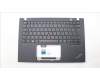 Lenovo MECH_ASM KBD/C FRA BKLT (SUN) UKBK para Lenovo ThinkPad T14s Gen 2 (20WM/20WN)
