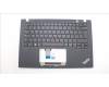 Lenovo MECH_ASM KBD/C ITA BKLT (TRA) UKBK para Lenovo ThinkPad T14s Gen 2 (20WM/20WN)
