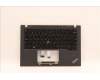 Lenovo MECH_ASM KBD/C EURO ENG BKLT (LIT) USBK para Lenovo ThinkPad T14s Gen 2 (20WM/20WN)
