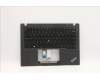 Lenovo MECH_ASM KBD C-Cov ENG BKLT Chicon BK para Lenovo ThinkPad T14s G3 (21BR/21BS)