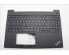 Lenovo MECH_ASM FRU KBCCV EURO ENG BL(LTN)US BK para Lenovo ThinkPad E16 Gen 2 (21MA)
