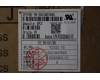 Lenovo NB_KYB 4C4TT50N-BK-SRX-EURO ENG para Lenovo ThinkPad P14s Gen 5 (21MF)