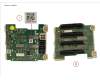 Fujitsu 4X2.5 SAS/ SATA HDD BP para Fujitsu Primergy TX1320 M5