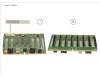 Fujitsu 8X2.5 SAS/SATA HDD BP para Fujitsu Primergy TX1330 M5
