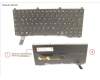 Fujitsu KEYBOARD BLACK W/ TS GERMAN para Fujitsu LifeBook U7310