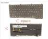 Fujitsu KEYBOARD BLACK W/ BL SWISS para Fujitsu LifeBook U7310