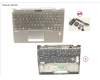 Fujitsu UPPER ASSY INCL. KEYB GERMAN W/FP para Fujitsu LifeBook U9310X