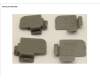 Fujitsu LCD MOUNTING RUBBER SET (FOR FHD) para Fujitsu LifeBook U7310