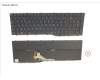 Fujitsu KEYBOARD BLACK W/ BL FRANCE para Fujitsu Celsius H5511
