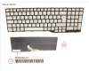 Fujitsu KEYBOARD WHITE GERMAN WIN10 para Fujitsu LifeBook U7512