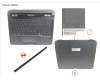 Fujitsu KEYBOARD DOCKING GERMANY W/ BL, UKCA para Fujitsu Stylistic Q7310