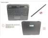 Fujitsu KEYBOARD DOCKING FRANCE W/ BL, UKCA para Fujitsu Stylistic Q7310