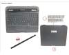 Fujitsu KEYBOARD DOCKING SPAIN W/ BL, UKCA para Fujitsu Stylistic Q7310