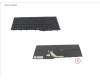 Fujitsu KEYBOARD BLACK W/ BL GERMANY WIN10&11 para Fujitsu LifeBook E5513