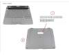 Fujitsu KEYBOARD DOC FRANCE W/ BL/UKCA/NEW WIN K para Fujitsu Stylistic Q7312