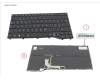 Fujitsu KEYBOARD BLACK W/ BL SWISS (NEW_FN) para Fujitsu LifeBook U7313