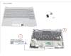 Fujitsu UPPER ASSY INCL. KB SWISS WHITE NORMAL para Fujitsu LifeBook U9413