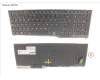 Fujitsu KEYBOARD 10KEY BLACK W/ BL SPAIN para Fujitsu LifeBook E5511