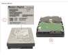 Fujitsu HD 8TB LFF 7K2 BC-SATA 512E para Fujitsu Primergy TX1320 M3