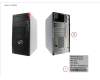 Fujitsu CHASSIS KIT VER2 PX011 W/O FANNCABLE para Fujitsu Esprimo P9010