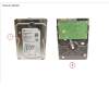 Fujitsu HD SATA 6G 1TB 7.2K NO HOT PL 3.5' BC para Fujitsu Primergy TX1320 M3